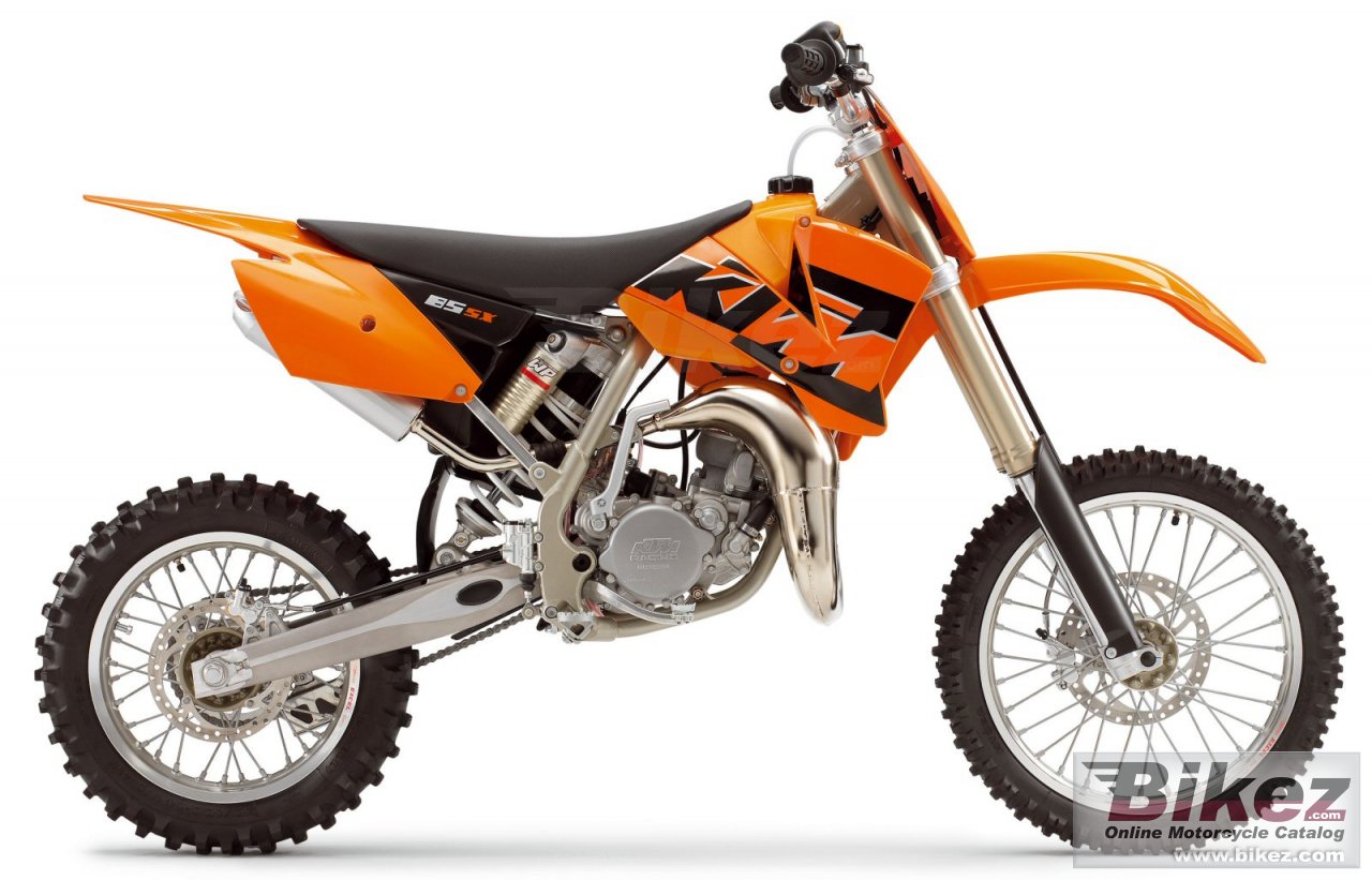 Big KTM 85 sx (17-14) picture and wallpaper from Bikez.com
